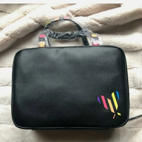 Victoria's Secret Rainbow Jetset Travel Makeup Bag - Picture 6 of 10